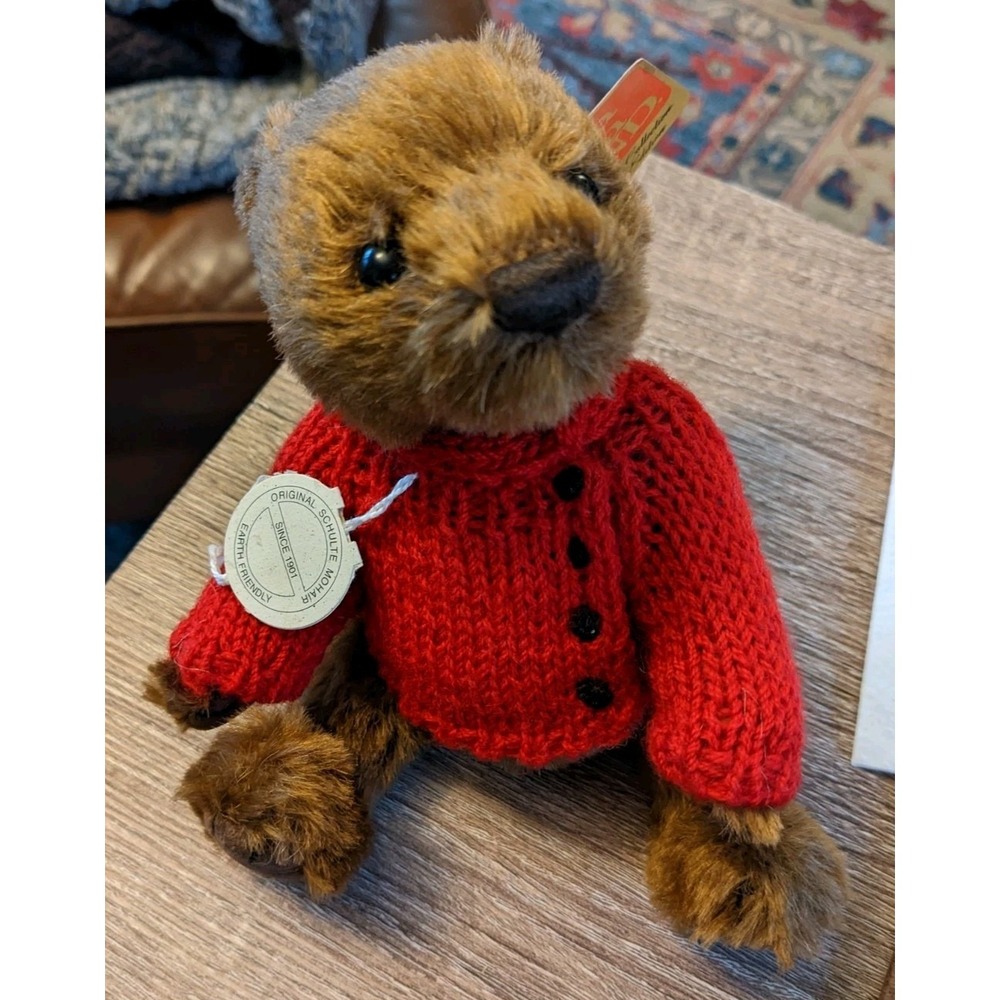 Gund Teddy Bear Mohair Collection Limited Edition Jeffrey Jointed Vintage‎ 1999
